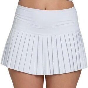 Gold Hinge Athletic Skirt – White – Size Small